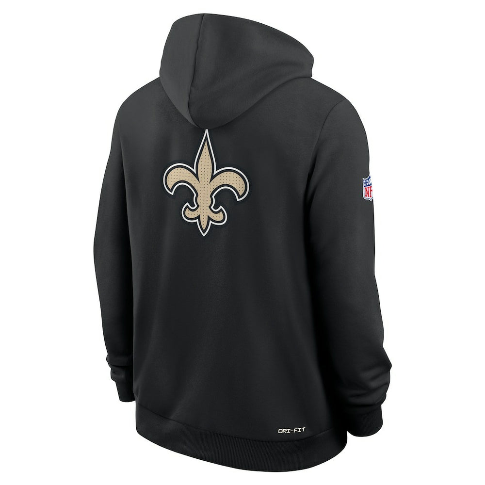 Sideline Standard Issue Utility Player Dri-FIT Full-Zip Hoodie - New Orleans Saints