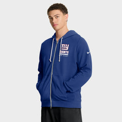 Sideline Standard Issue Utility Player Dri-FIT Full-Zip Hoodie - New York Giants