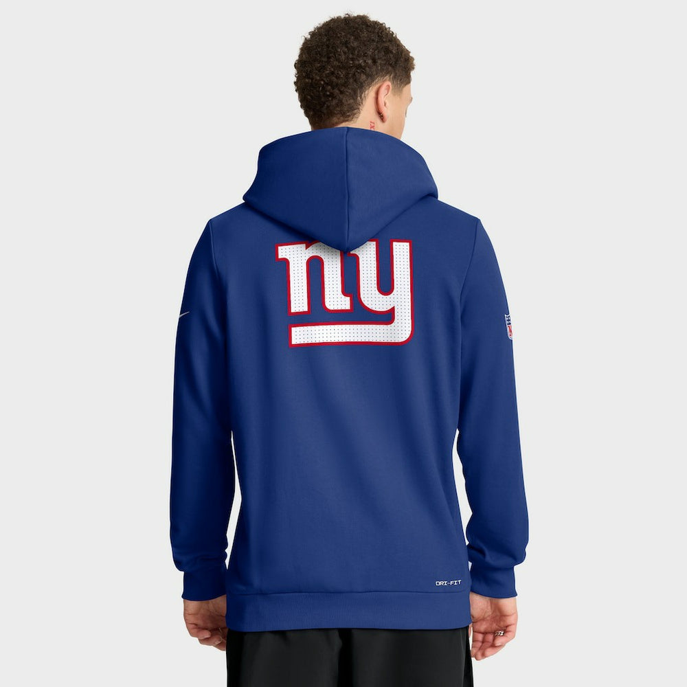 Sideline Standard Issue Utility Player Dri-FIT Full-Zip Hoodie - New York Giants