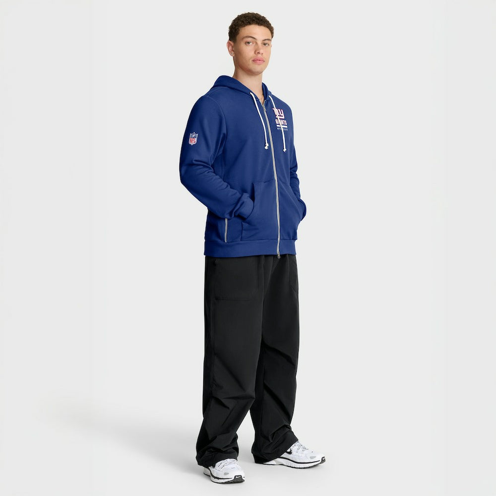 Sideline Standard Issue Utility Player Dri-FIT Full-Zip Hoodie - New York Giants