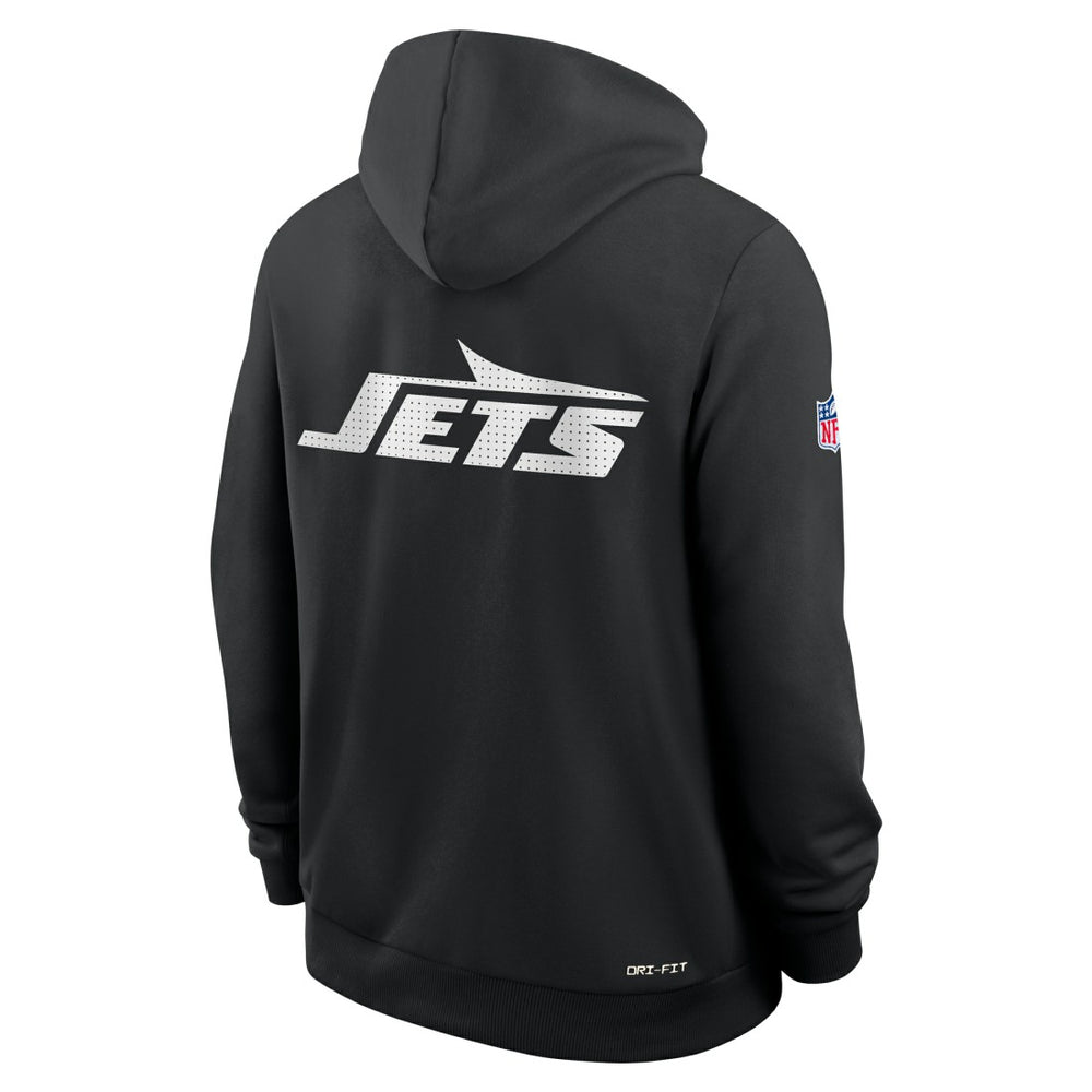Sideline Standard Issue Utility Player Dri-FIT Full-Zip Hoodie - New York Jets