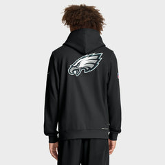 Sideline Standard Issue Utility Player Dri-FIT Full-Zip Hoodie - Philadelphia Eagles