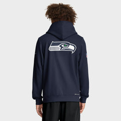Sideline Standard Issue Utility Player Dri-FIT Full-Zip Hoodie - Seattle Seahawks
