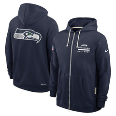 Sideline Standard Issue Utility Player Dri-FIT Full-Zip Hoodie - Seattle Seahawks