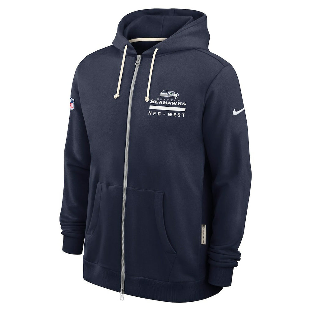 Sideline Standard Issue Utility Player Dri-FIT Full-Zip Hoodie - Seattle Seahawks