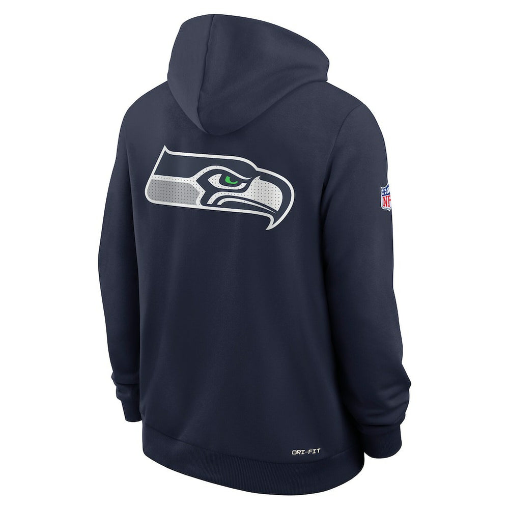 Sideline Standard Issue Utility Player Dri-FIT Full-Zip Hoodie - Seattle Seahawks