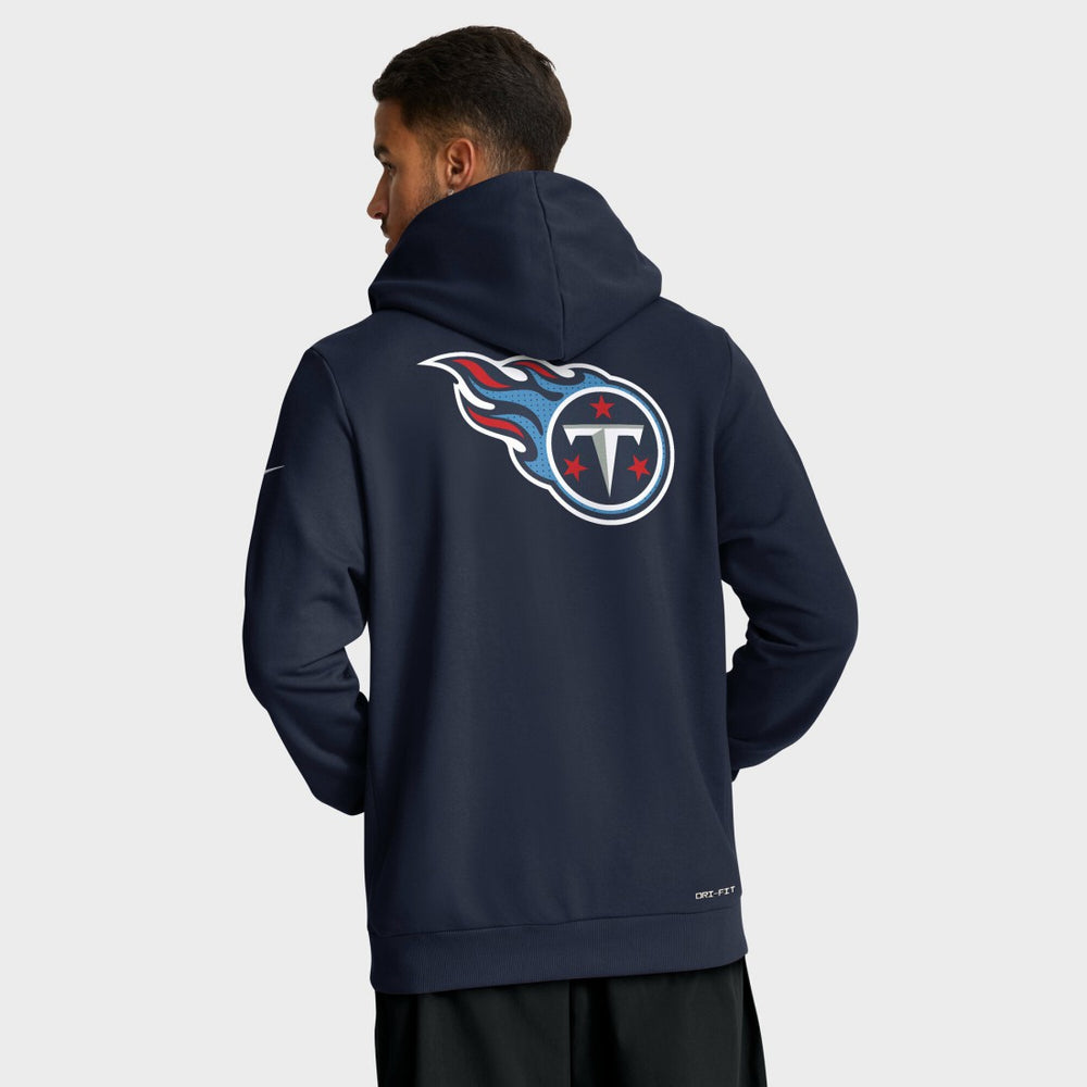 Sideline Standard Issue Utility Player Dri-FIT Full-Zip Hoodie - Tennessee Titans
