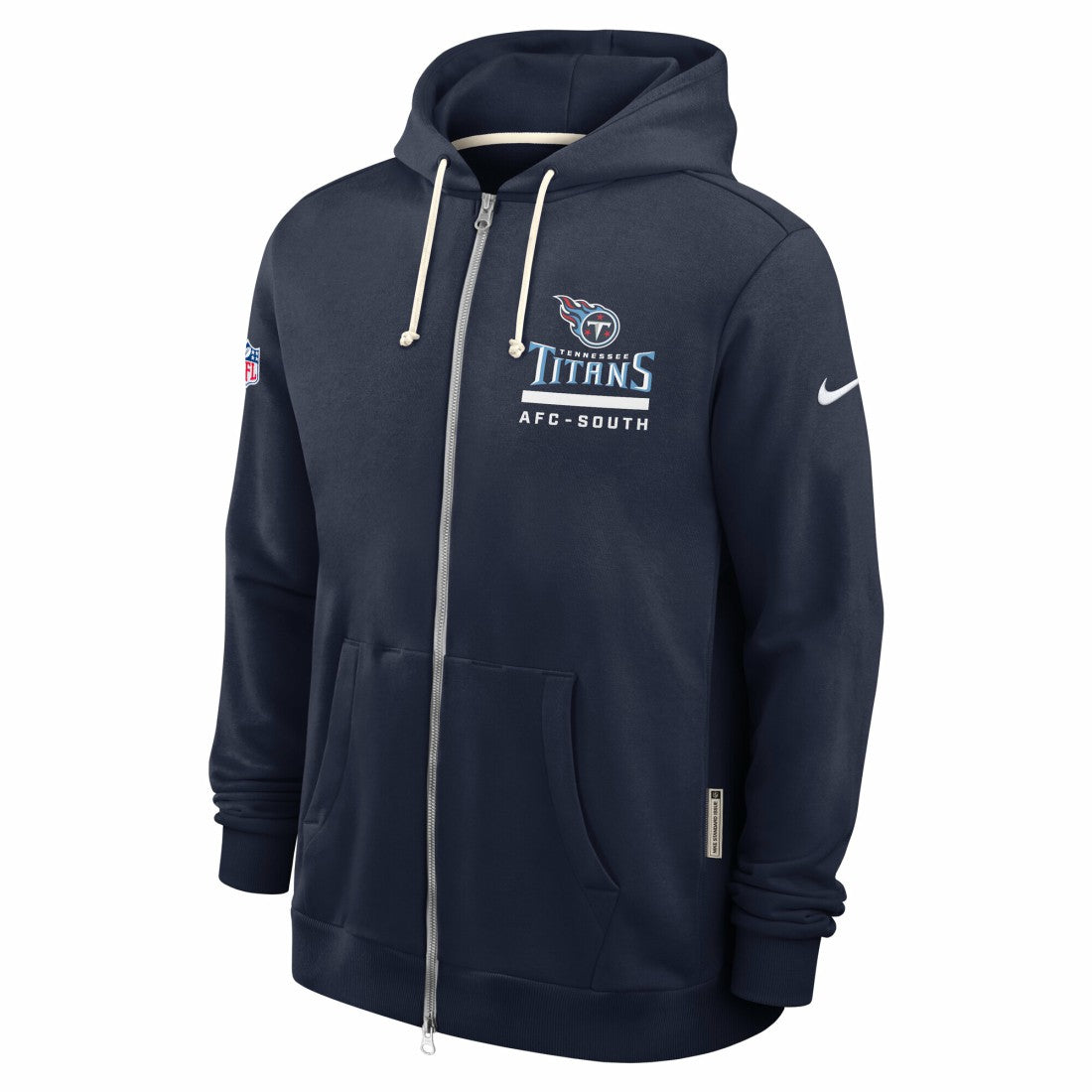 Sideline Standard Issue Utility Player Dri-FIT Full-Zip Hoodie - Tennessee Titans