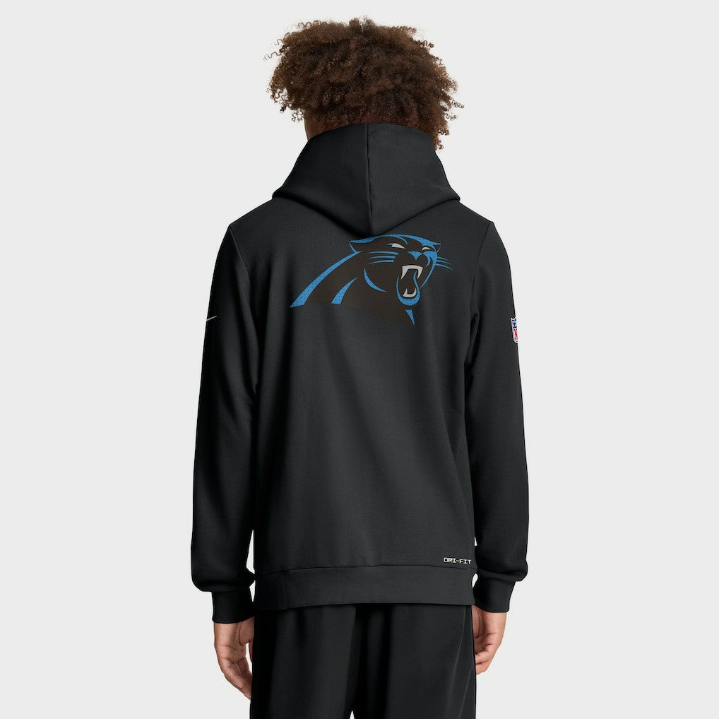 Sideline Standard Issue Utility Player Dri-FIT Full-Zip Hoodie - Carolina Panthers