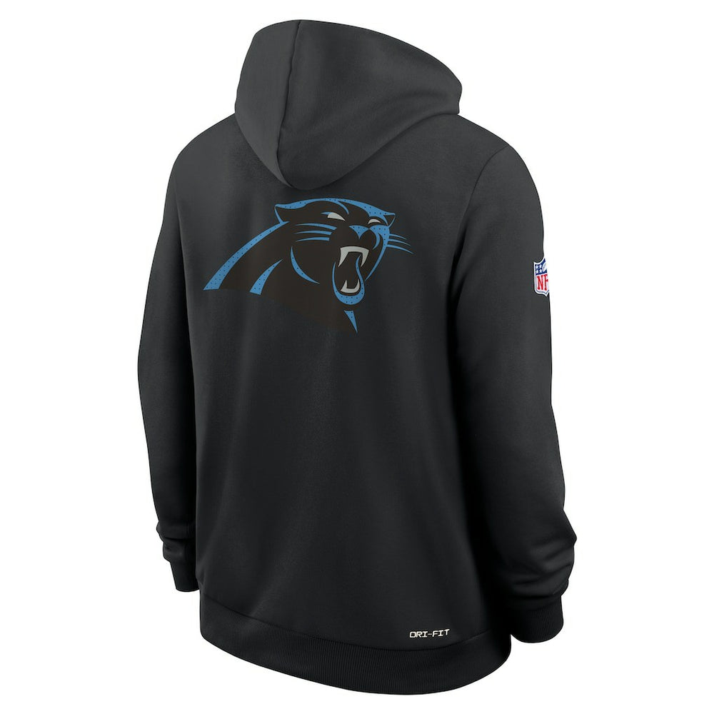 Sideline Standard Issue Utility Player Dri-FIT Full-Zip Hoodie - Carolina Panthers