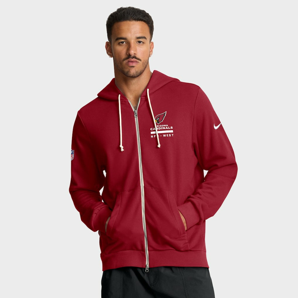 Sideline Standard Issue Utility Player Dri-FIT Full-Zip Hoodie - Arizona Cardinals