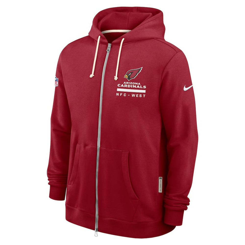 Sideline Standard Issue Utility Player Dri-FIT Full-Zip Hoodie - Arizona Cardinals