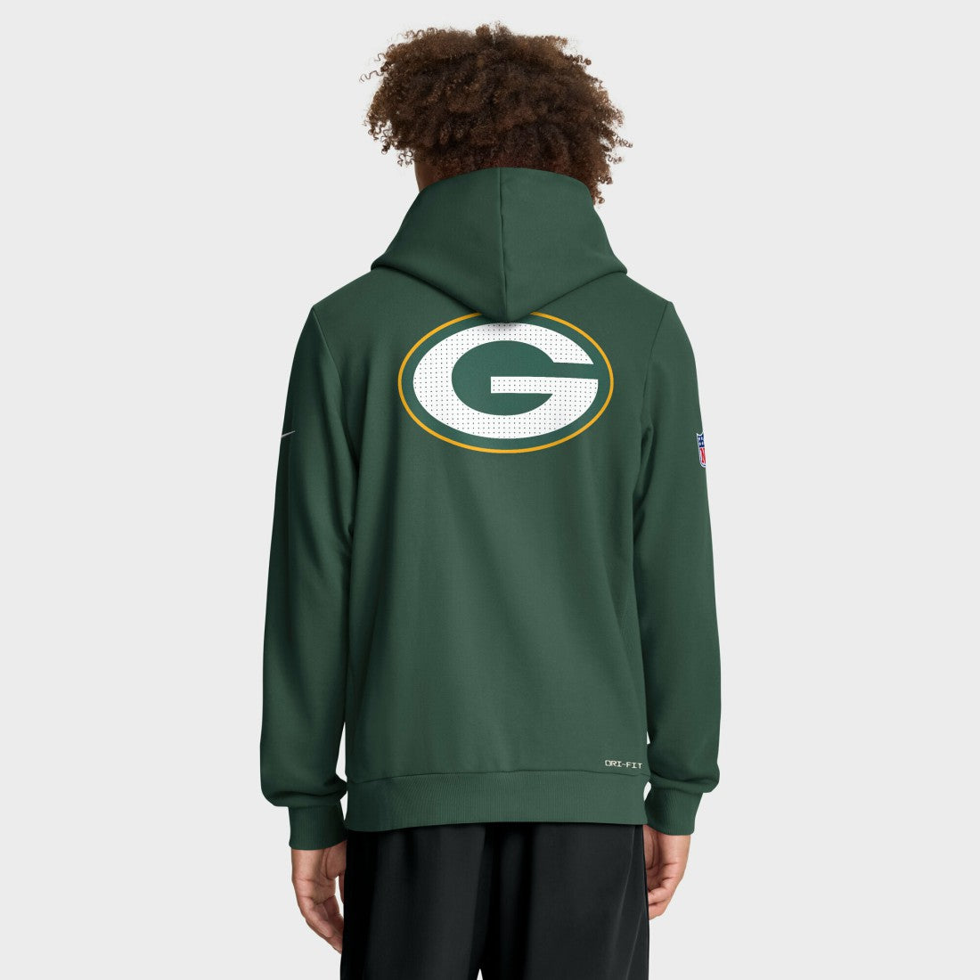 Sideline Standard Issue Utility Player Dri-FIT Full-Zip Hoodie - Green Bay Packers