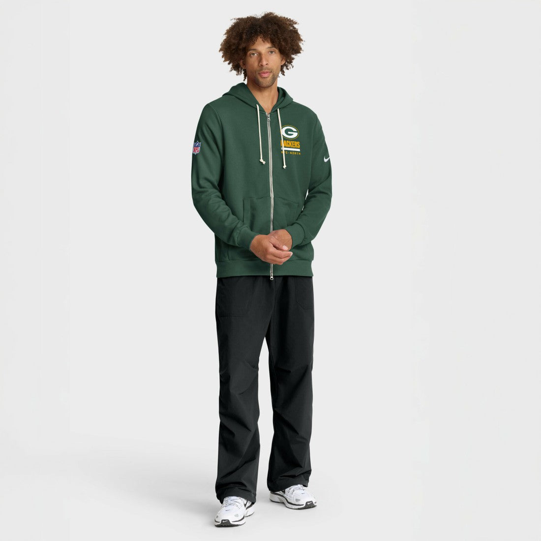 Sideline Standard Issue Utility Player Dri-FIT Full-Zip Hoodie - Green Bay Packers
