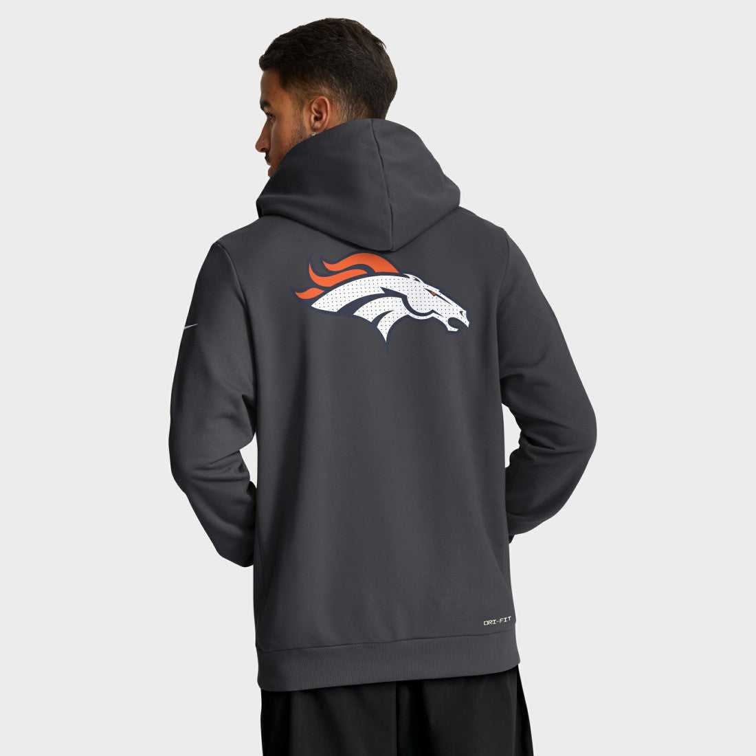Sideline Standard Issue Utility Player Dri-FIT Full-Zip Hoodie - Denver Broncos