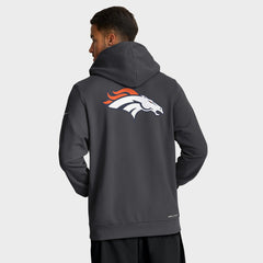 Sideline Standard Issue Utility Player Dri-FIT Full-Zip Hoodie - Denver Broncos