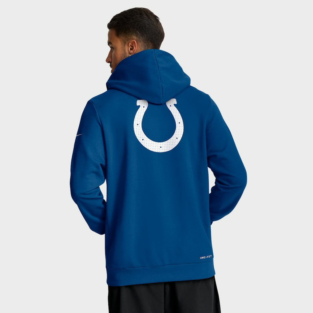 Sideline Standard Issue Utility Player Dri-FIT Full-Zip Hoodie - Indianapolis Colts