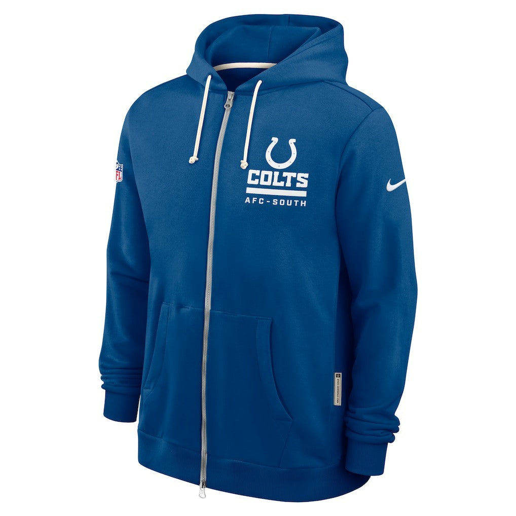 Sideline Standard Issue Utility Player Dri-FIT Full-Zip Hoodie - Indianapolis Colts