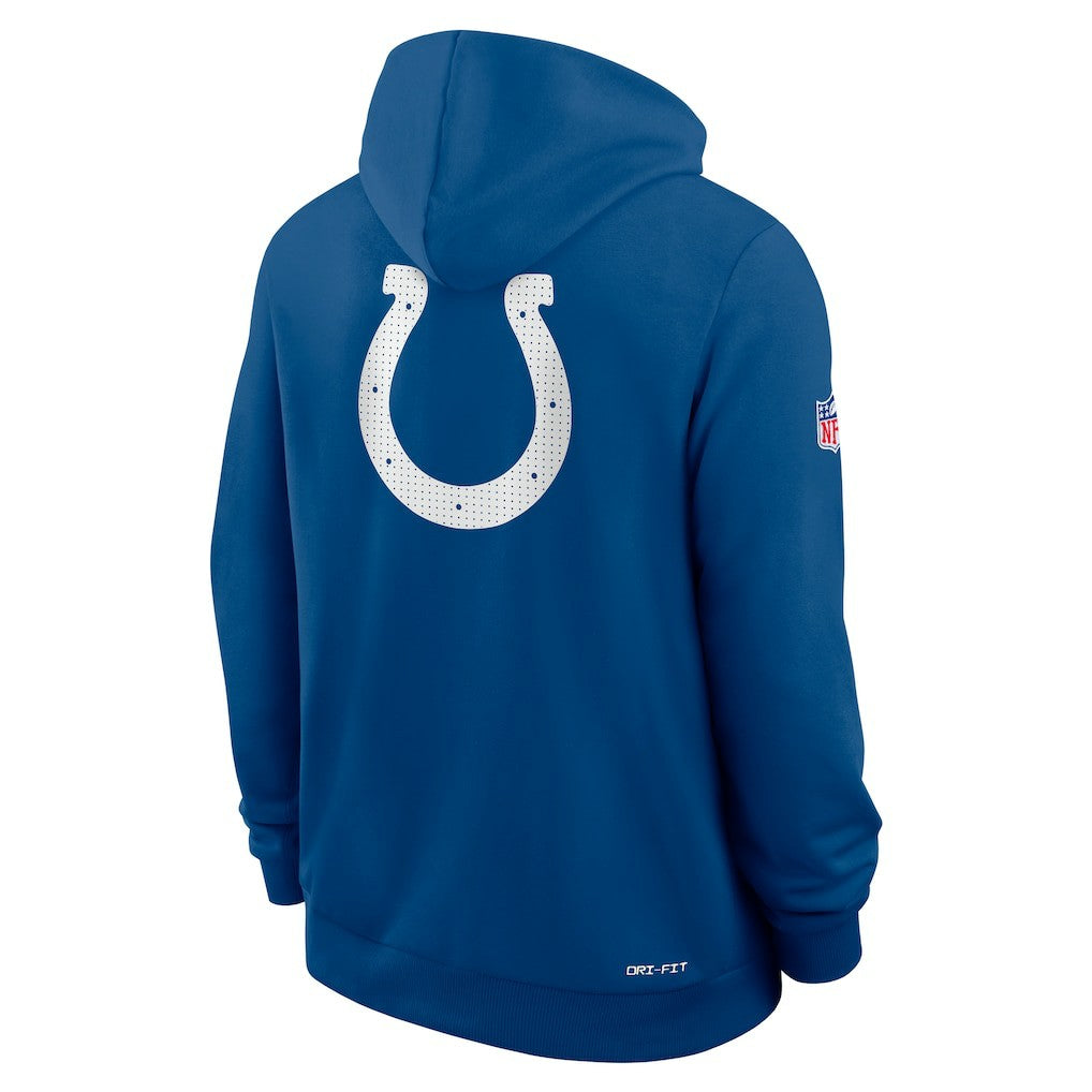 Sideline Standard Issue Utility Player Dri-FIT Full-Zip Hoodie - Indianapolis Colts