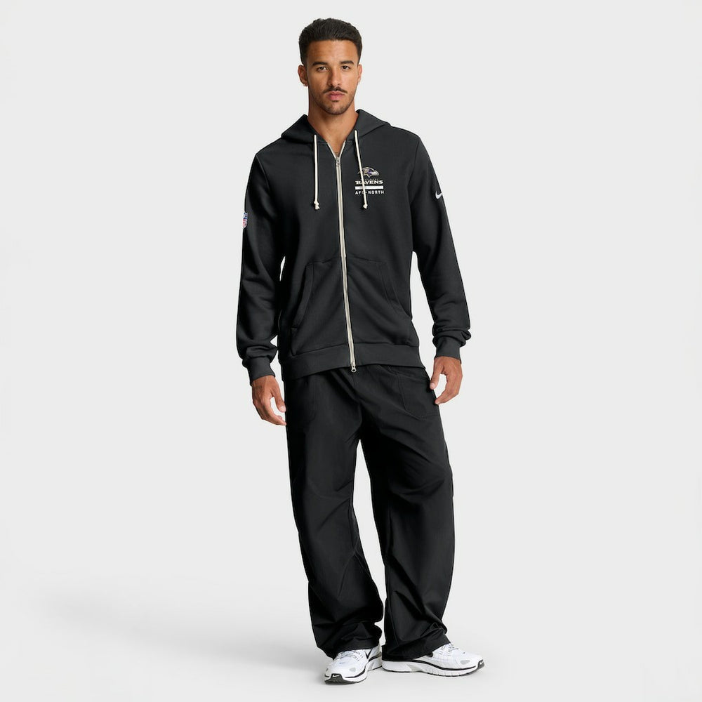 Sideline Standard Issue Utility Player Dri-FIT Full-Zip Hoodie - Baltimore Ravens