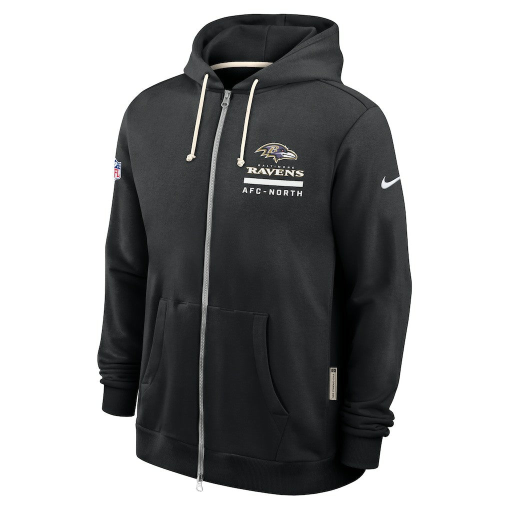 Sideline Standard Issue Utility Player Dri-FIT Full-Zip Hoodie - Baltimore Ravens