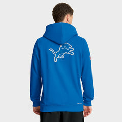 Sideline Standard Issue Utility Player Dri-FIT Full-Zip Hoodie - Detroit Lions
