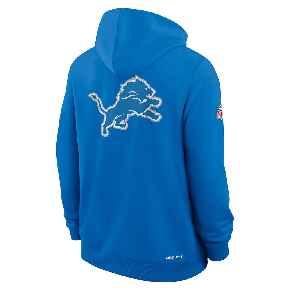 Sideline Standard Issue Utility Player Dri-FIT Full-Zip Hoodie - Detroit Lions