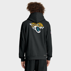 Sideline Standard Issue Utility Player Dri-FIT Full-Zip Hoodie - Jacksonville Jaguars