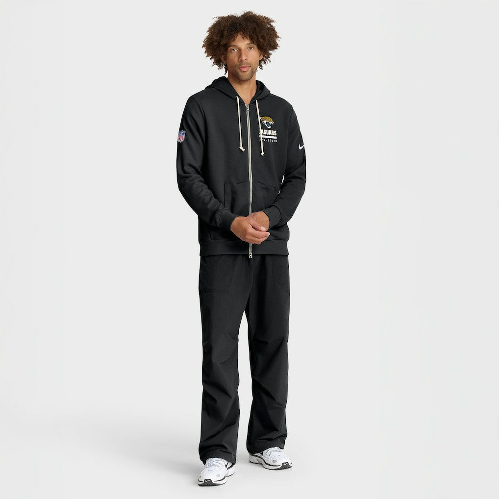 Sideline Standard Issue Utility Player Dri-FIT Full-Zip Hoodie - Jacksonville Jaguars