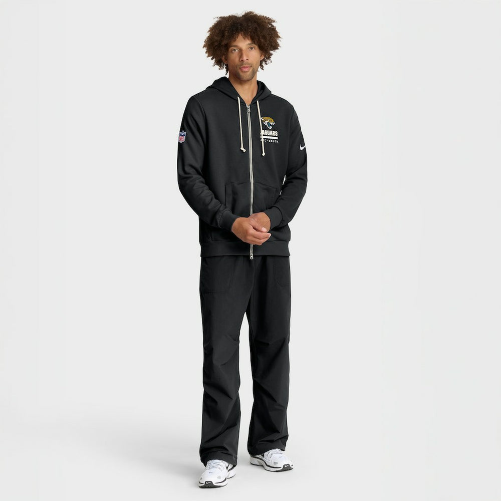 Sideline Standard Issue Utility Player Dri-FIT Full-Zip Hoodie - Jacksonville Jaguars