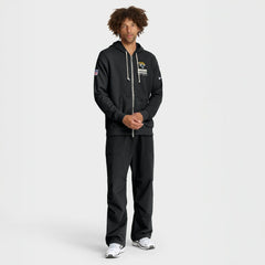 Sideline Standard Issue Utility Player Dri-FIT Full-Zip Hoodie - Jacksonville Jaguars