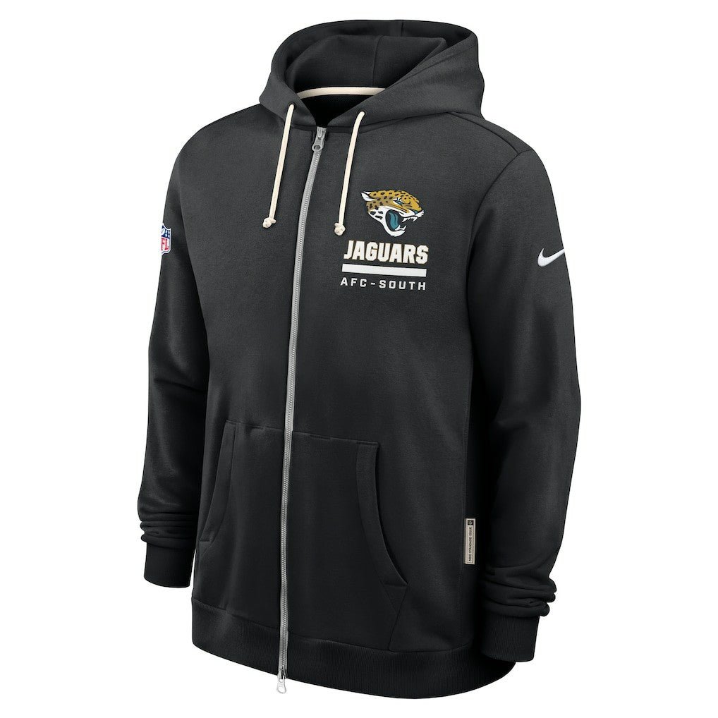Sideline Standard Issue Utility Player Dri-FIT Full-Zip Hoodie - Jacksonville Jaguars