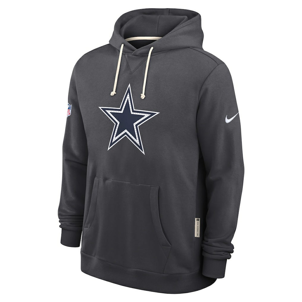 Sideline Standard Issue Initial Home Dri-FIT Hoodie - Dallas Cowboys