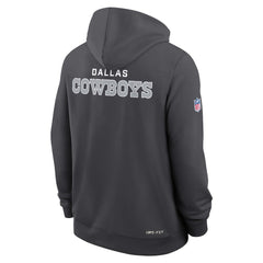 Sideline Standard Issue Initial Home Dri-FIT Hoodie - Dallas Cowboys