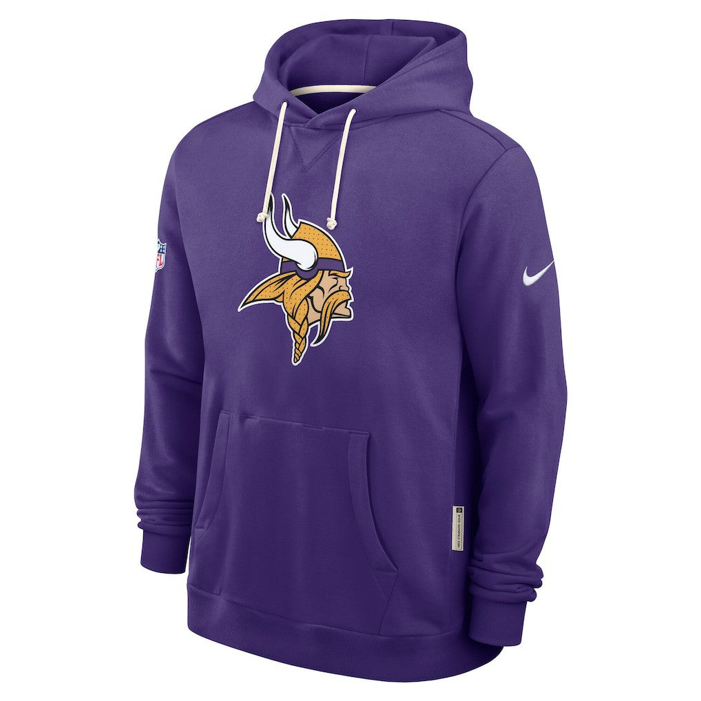 Sideline Standard Issue Initial Home Dri-FIT Hoodie - Minnesota Vikings