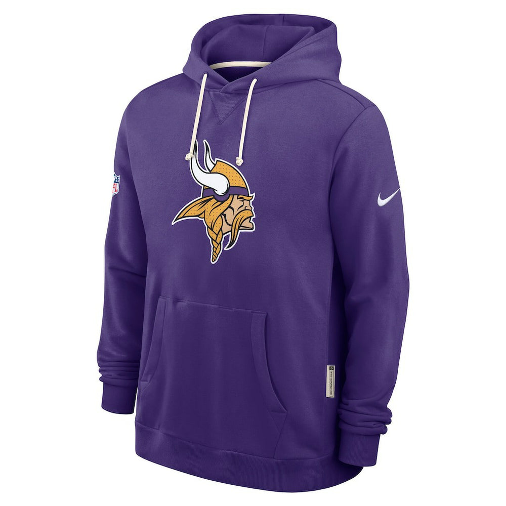 Sideline Standard Issue Initial Home Dri-FIT Hoodie - Minnesota Vikings