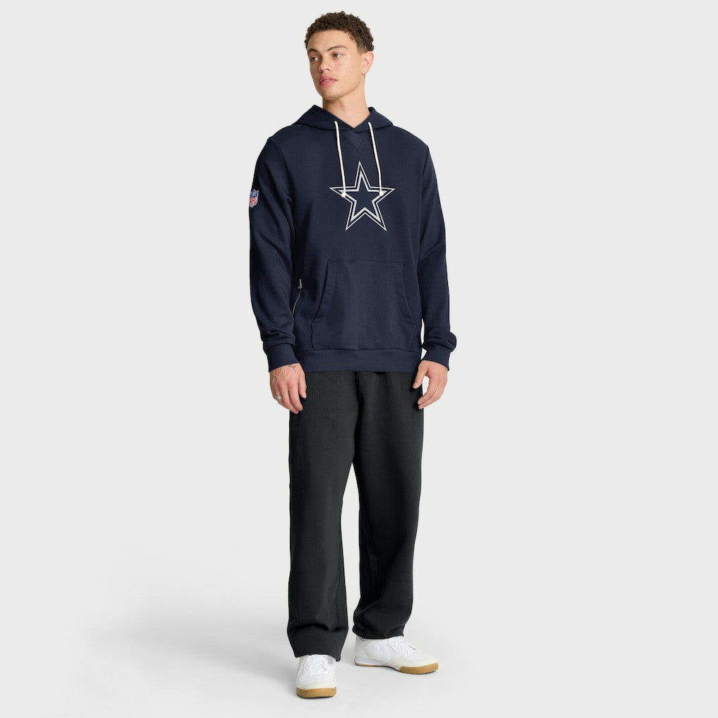 Sideline Standard Issue Initial Home Dri-FIT Hoodie - Dallas Cowboys