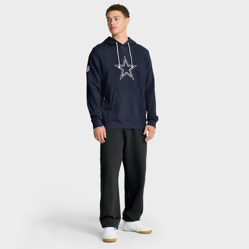 Sideline Standard Issue Initial Home Dri-FIT Hoodie - Dallas Cowboys