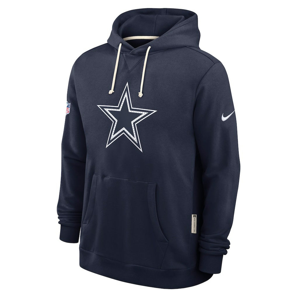 Sideline Standard Issue Initial Home Dri-FIT Hoodie - Dallas Cowboys