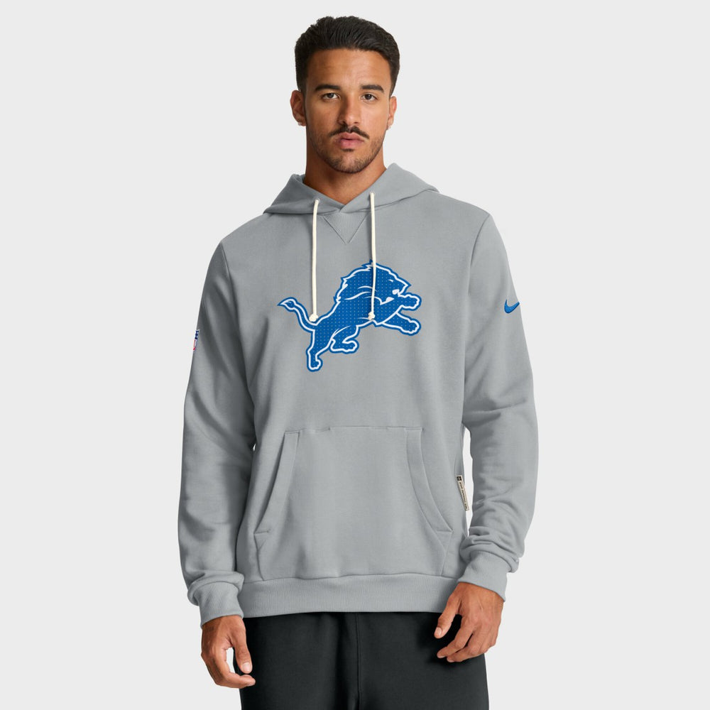Sideline Standard Issue Initial Home Dri-FIT Hoodie - Detroit Lions