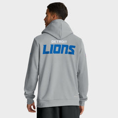 Sideline Standard Issue Initial Home Dri-FIT Hoodie - Detroit Lions