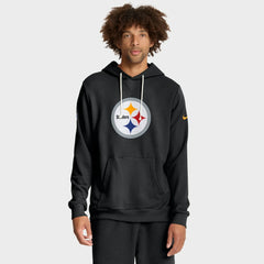 Sideline Standard Issue Initial Home Dri-FIT Hoodie - Pittsburgh Steelers