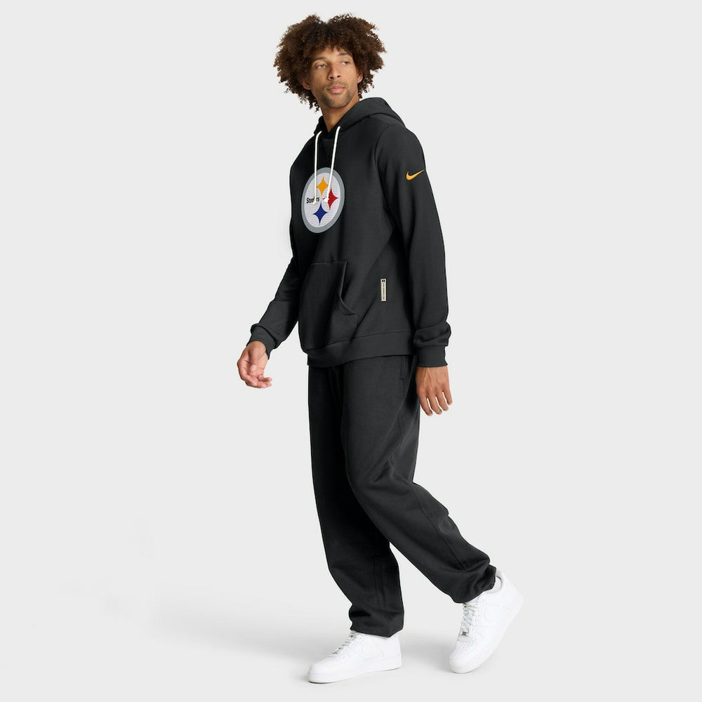 Sideline Standard Issue Initial Home Dri-FIT Hoodie - Pittsburgh Steelers