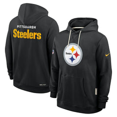 Sideline Standard Issue Initial Home Dri-FIT Hoodie - Pittsburgh Steelers