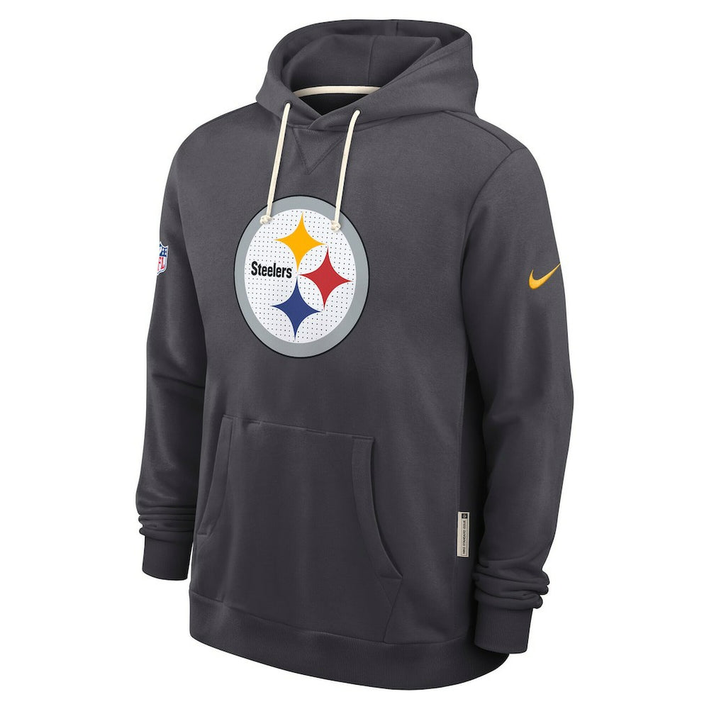 Sideline Standard Issue Initial Home Dri-FIT Hoodie - Pittsburgh Steelers