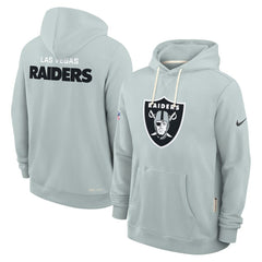 Sideline Standard Issue Initial Home Dri-FIT Hoodie - Las Vegas Raiders
