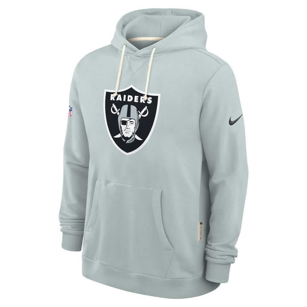 Sideline Standard Issue Initial Home Dri-FIT Hoodie - Las Vegas Raiders