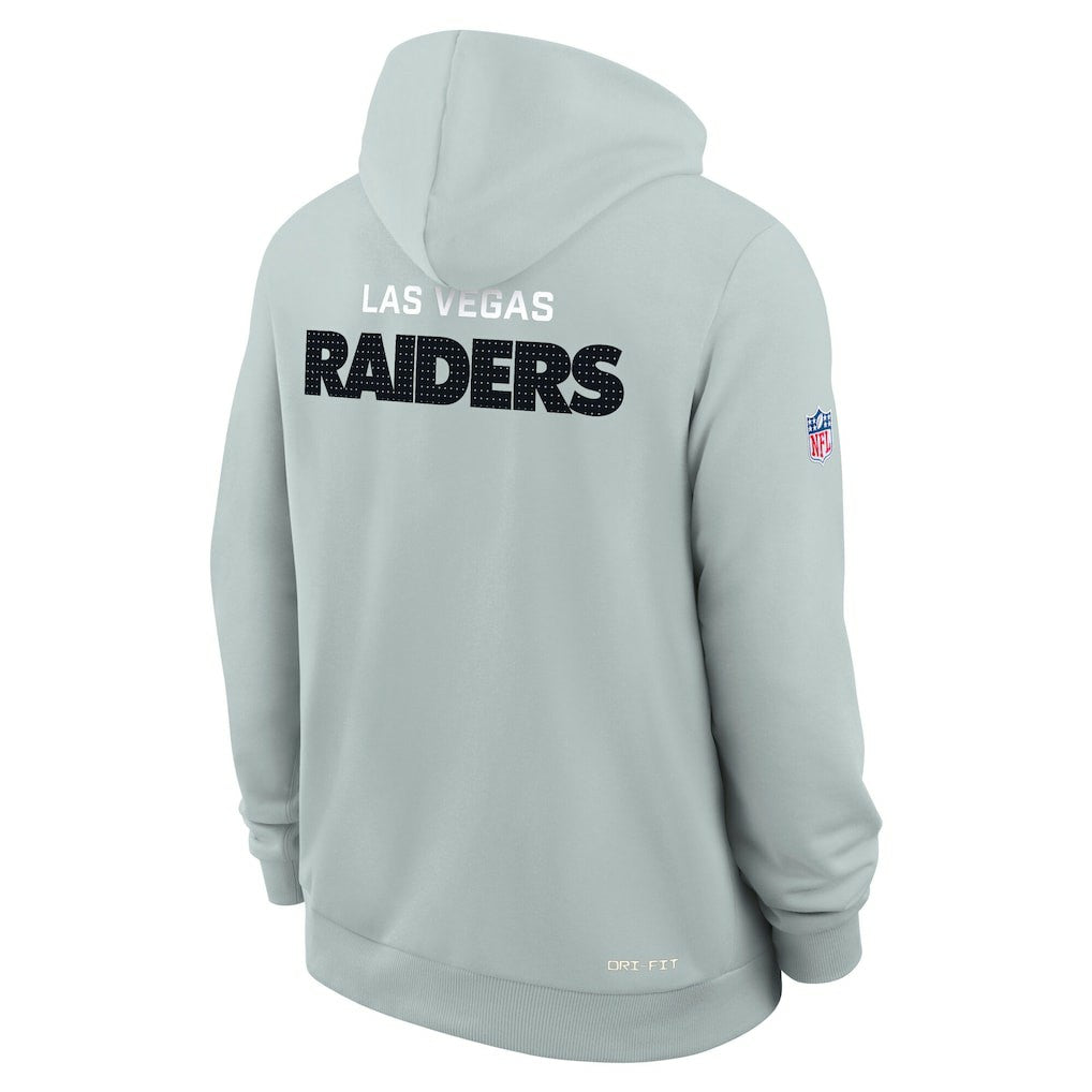 Sideline Standard Issue Initial Home Dri-FIT Hoodie - Las Vegas Raiders