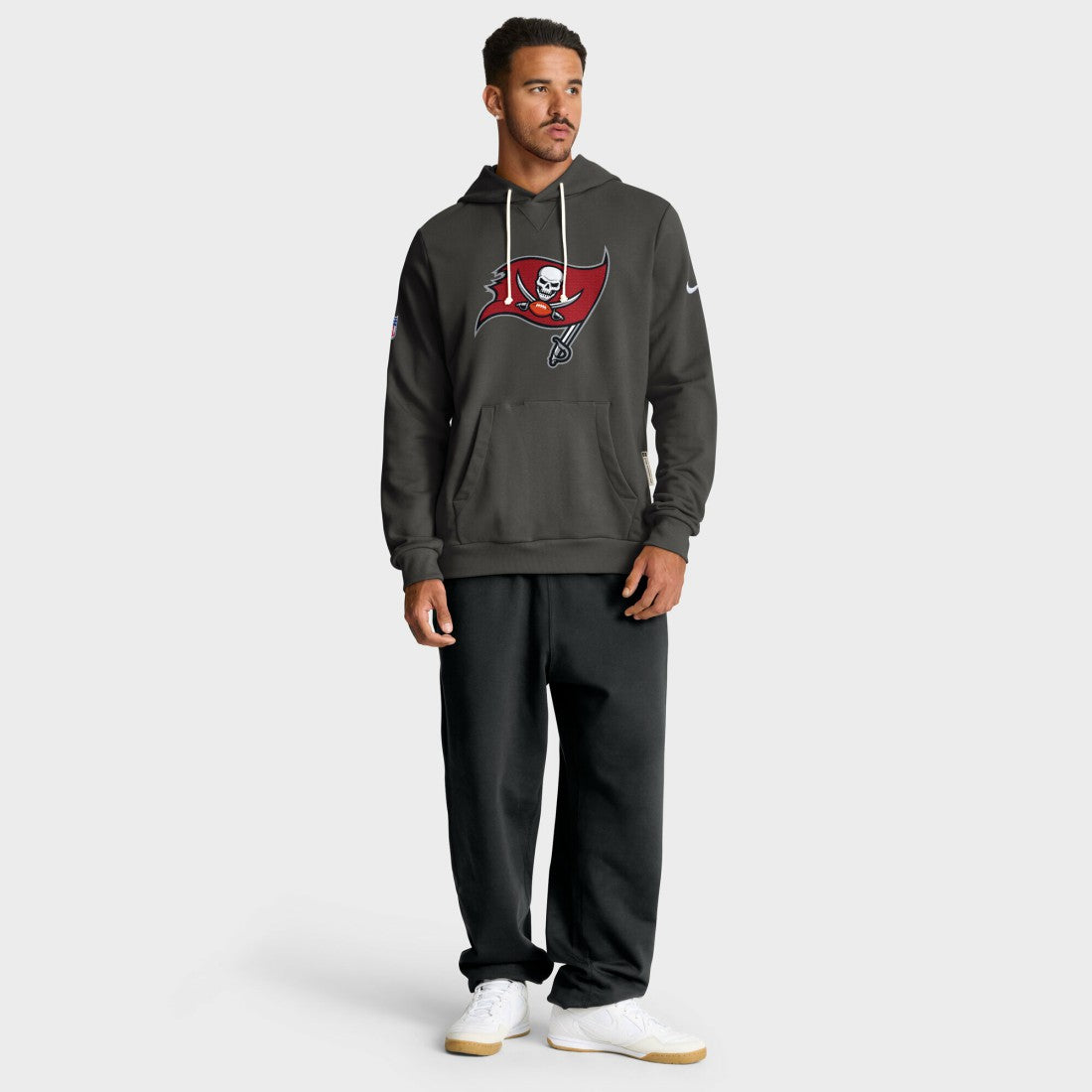 Sideline Standard Issue Initial Home Dri-FIT Hoodie - Tampa Bay Buccaneers