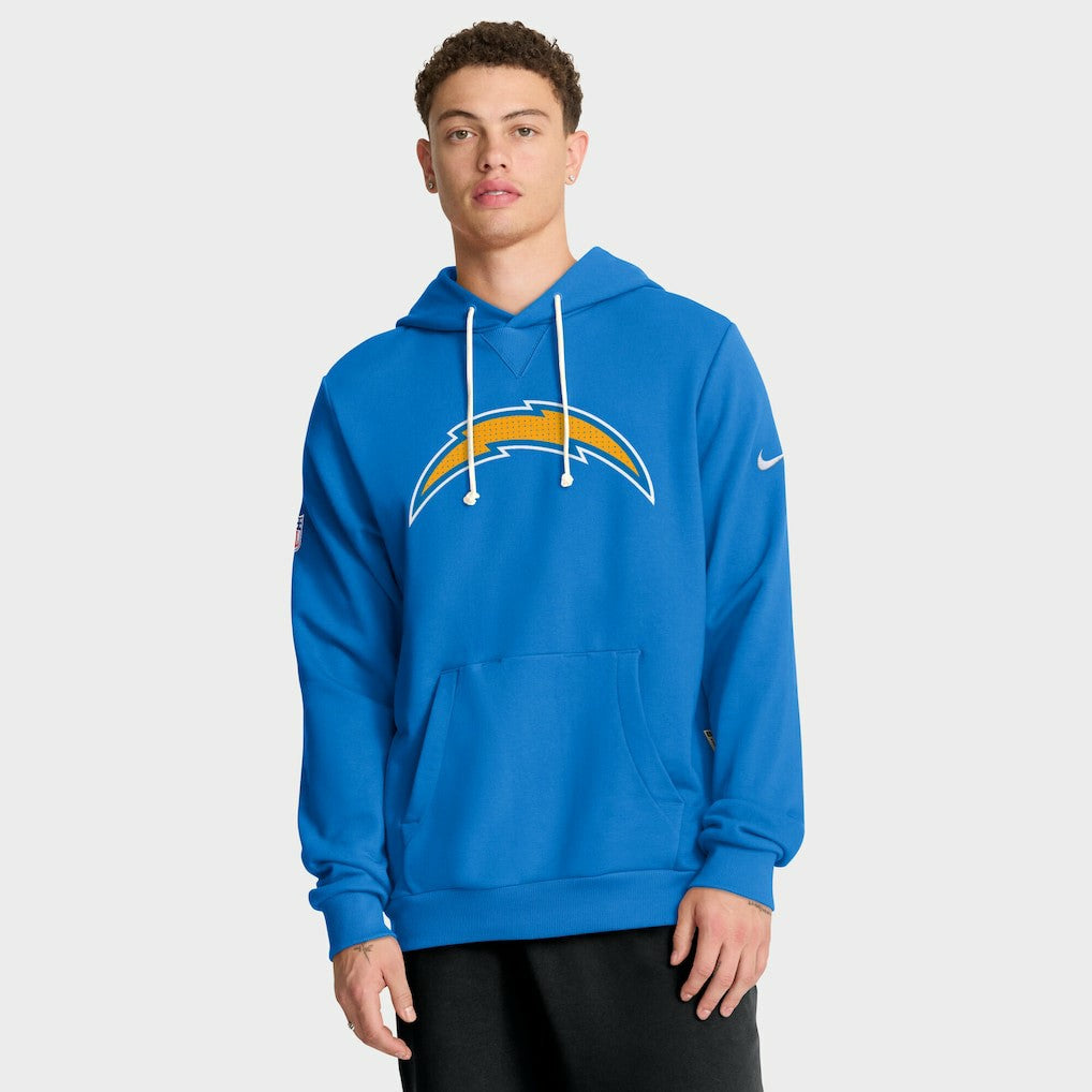Sideline Standard Issue Initial Home Dri-FIT Hoodie - Los Angeles Chargers